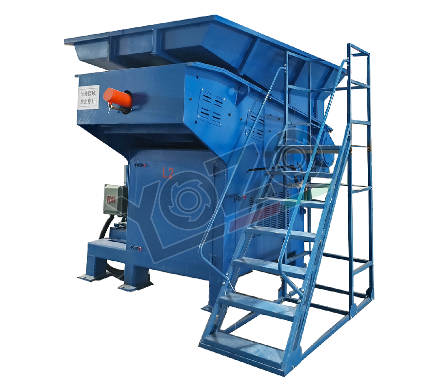 1200 type single axis shredder