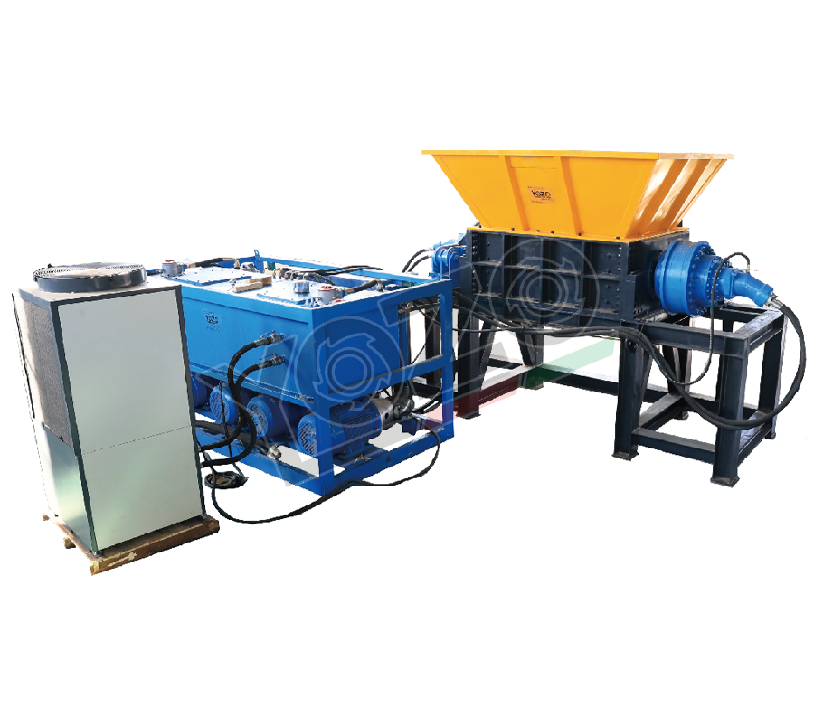 Straw shredder (hydraulic drive)